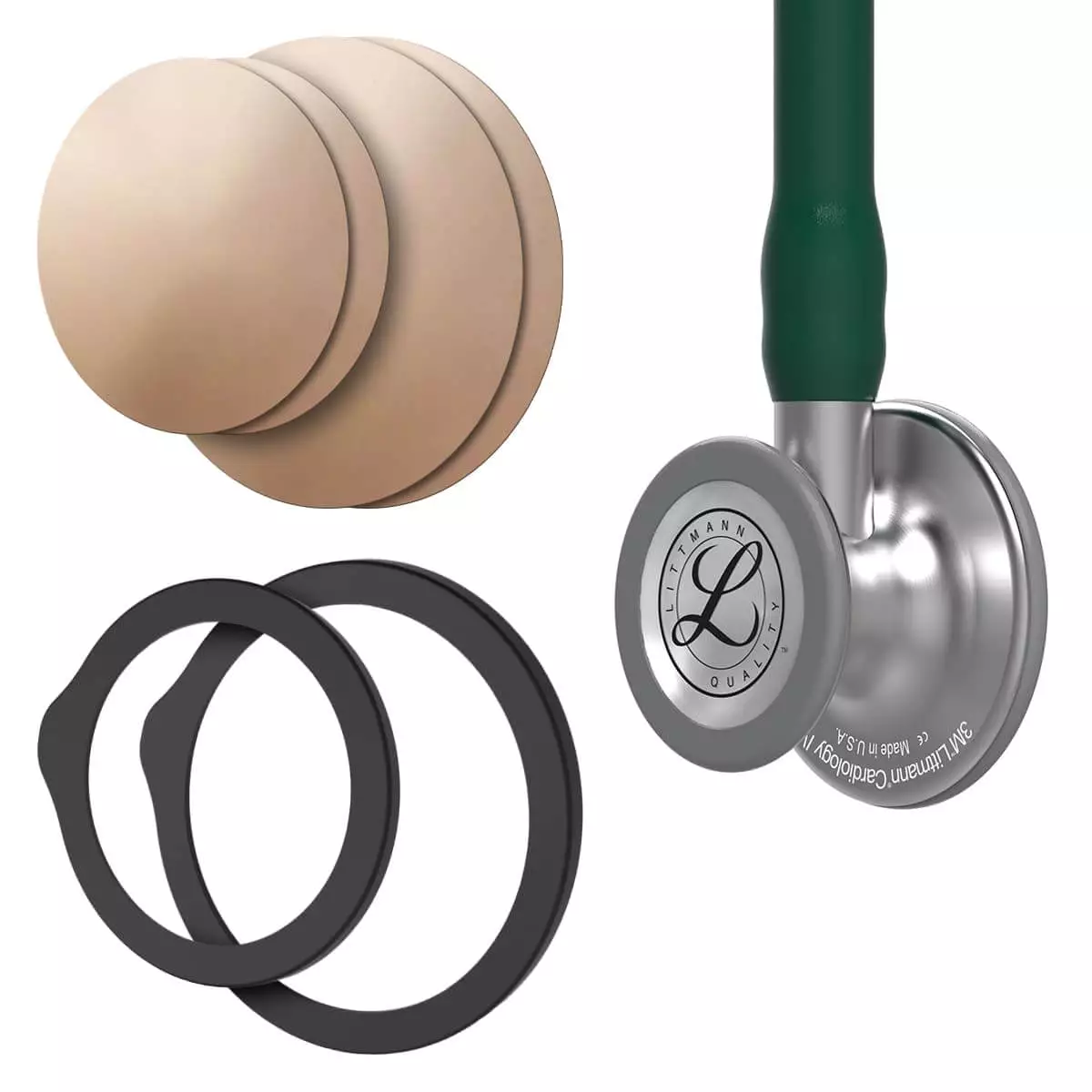 Kit économique : Stéthoscope Littmann Cardiology IV + Membrane en cuivre « Drums » Kit économique : Stéthoscope Littmann Cardiology IV + Membrane en cuivre « Drums »