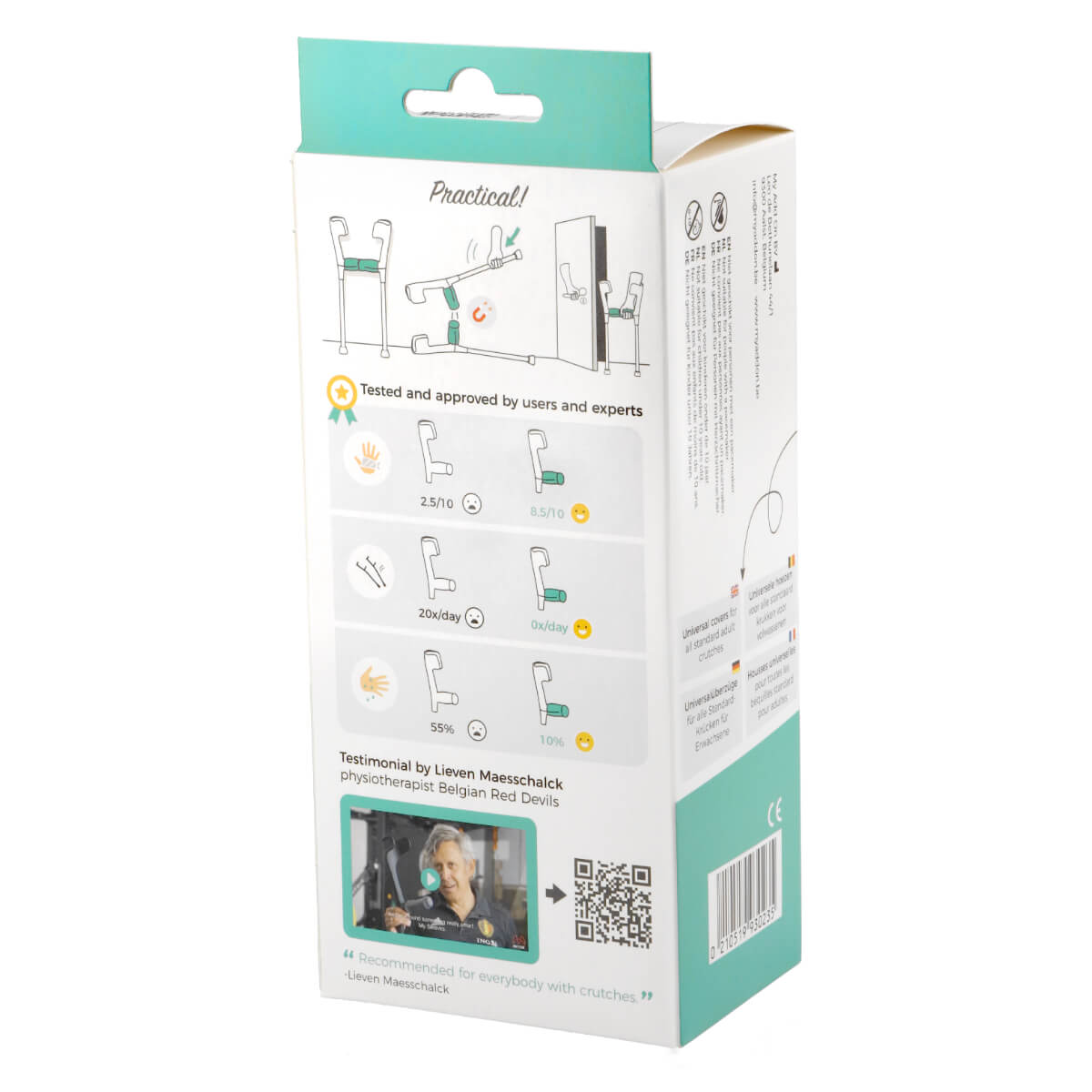 Housse de poignée de béquille MySleeve  Housse de poignée de béquille MySleeve