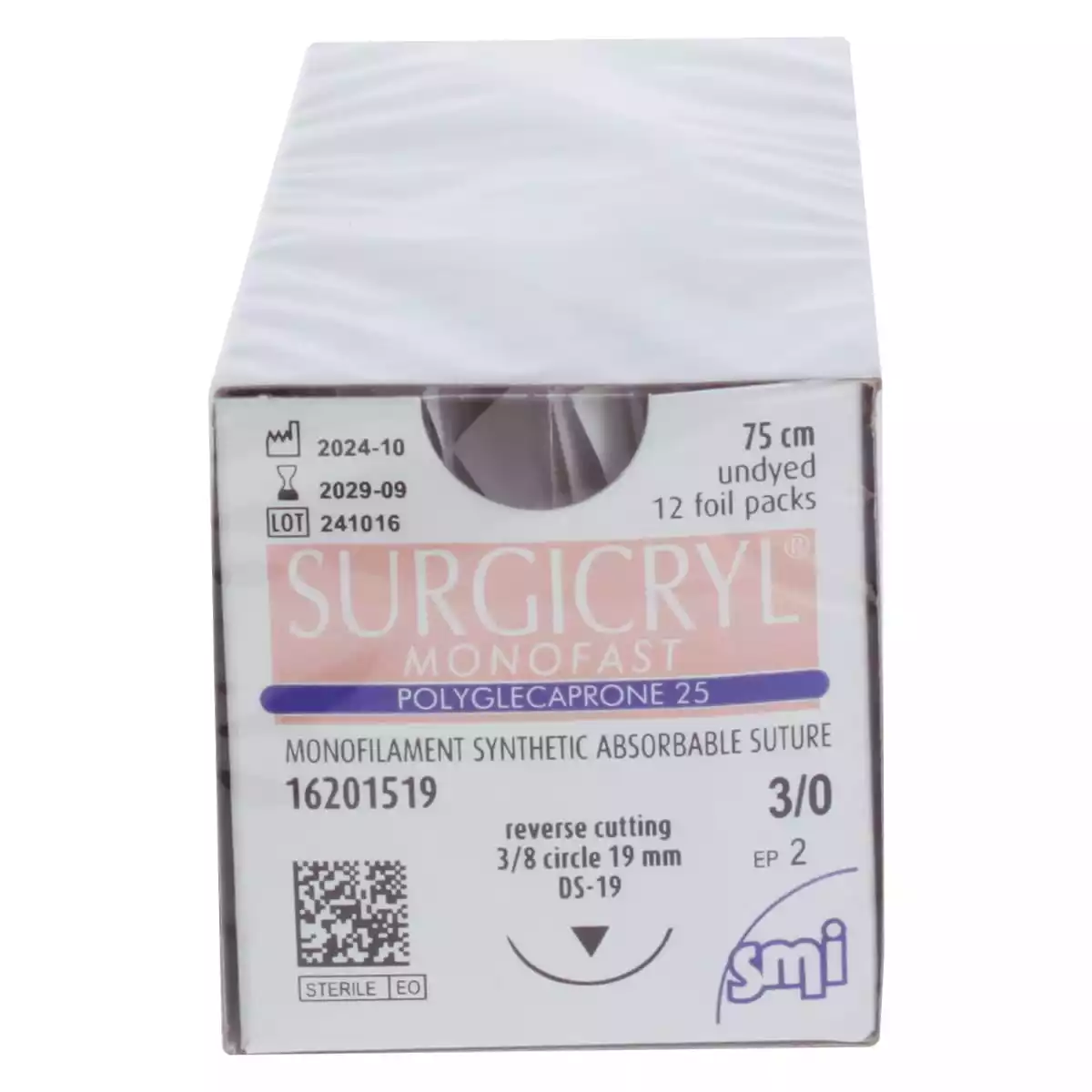 Fil de suture Surgicryl Monofast Fil de suture Surgicryl Monofast