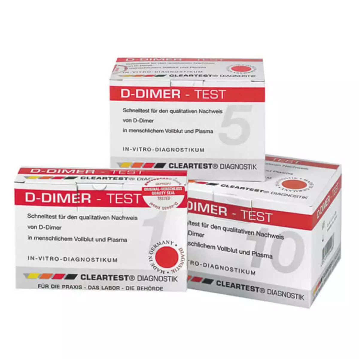  Cleartest D-Dimeer bloedtest