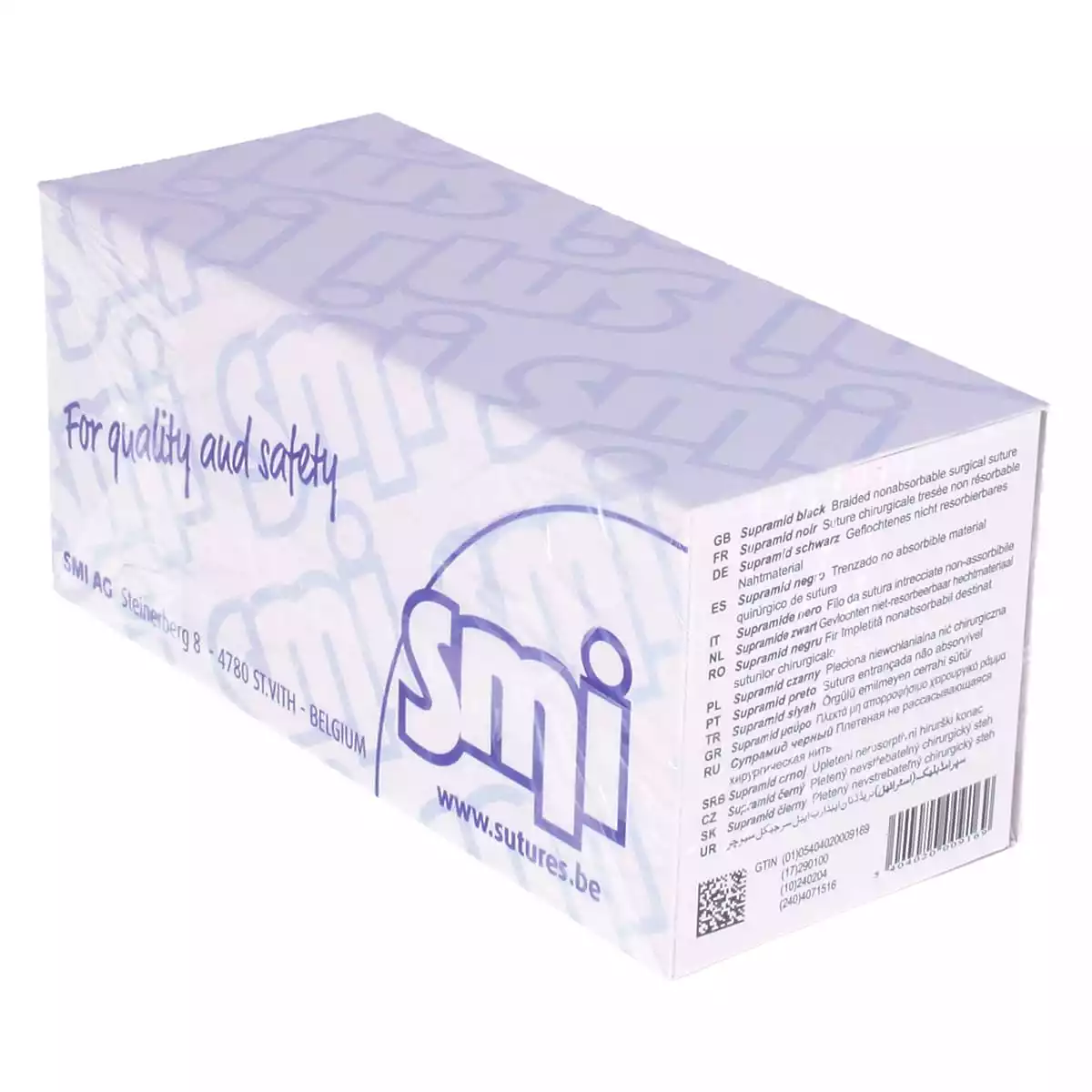  Matériel de suture Supramid Black