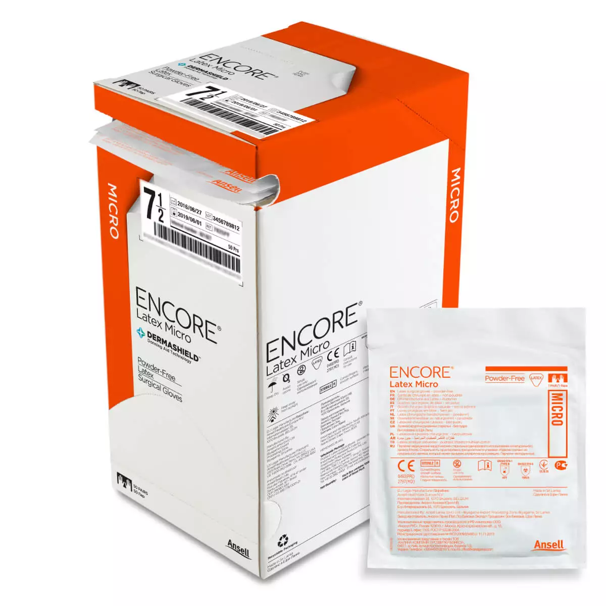  ENCORE® Latex Micro OP-Handschuh