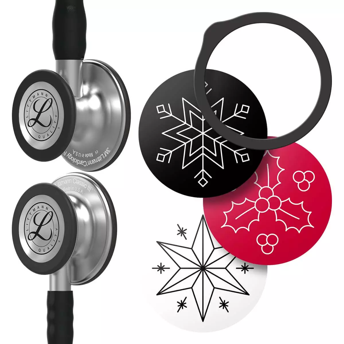  Bedrukte glasvezel-membraansets “Drums”