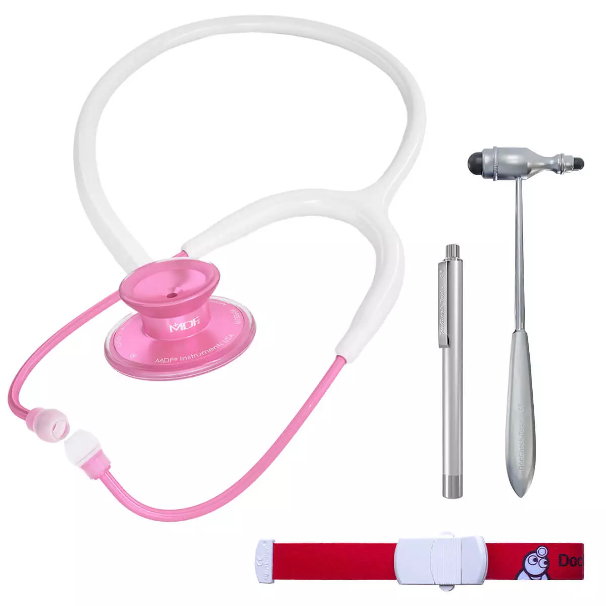  Acoustica Roze set voor practica en coschappen