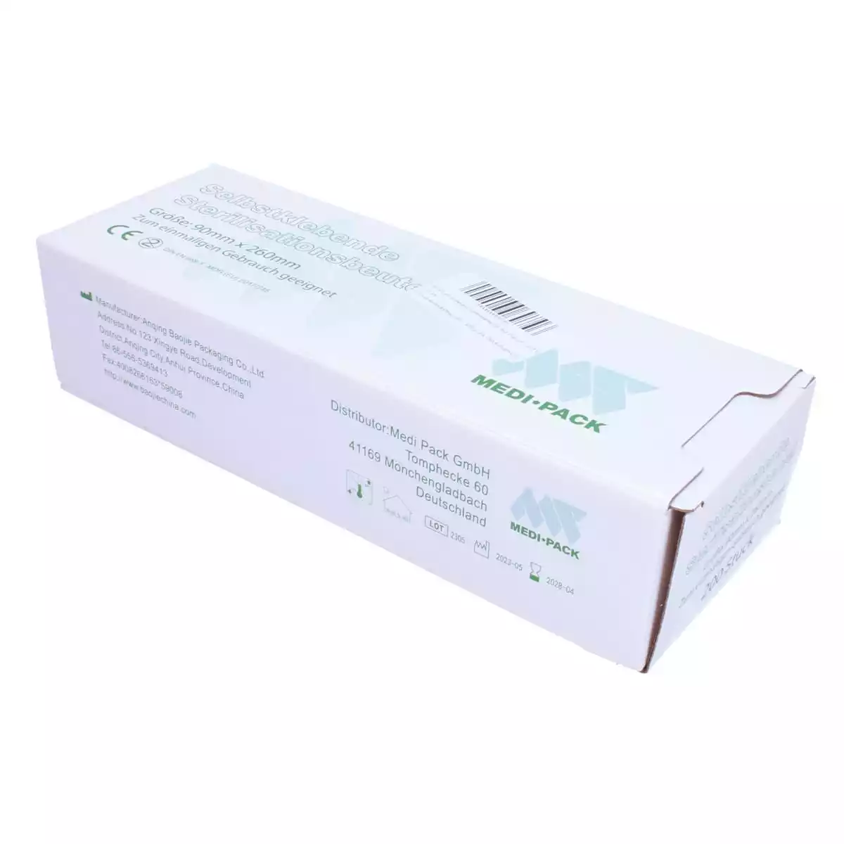  Sachets de stérilisation Self-Sealing