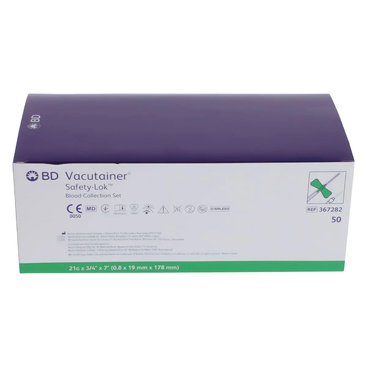 Vacutainer Safety-Lok bloedafnameset Vacutainer Safety-Lok bloedafnameset