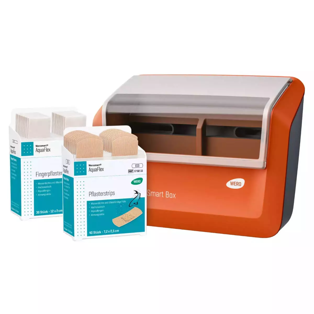 Distributeur de pansements Smart Box rempli Distributeur de pansements Smart Box rempli