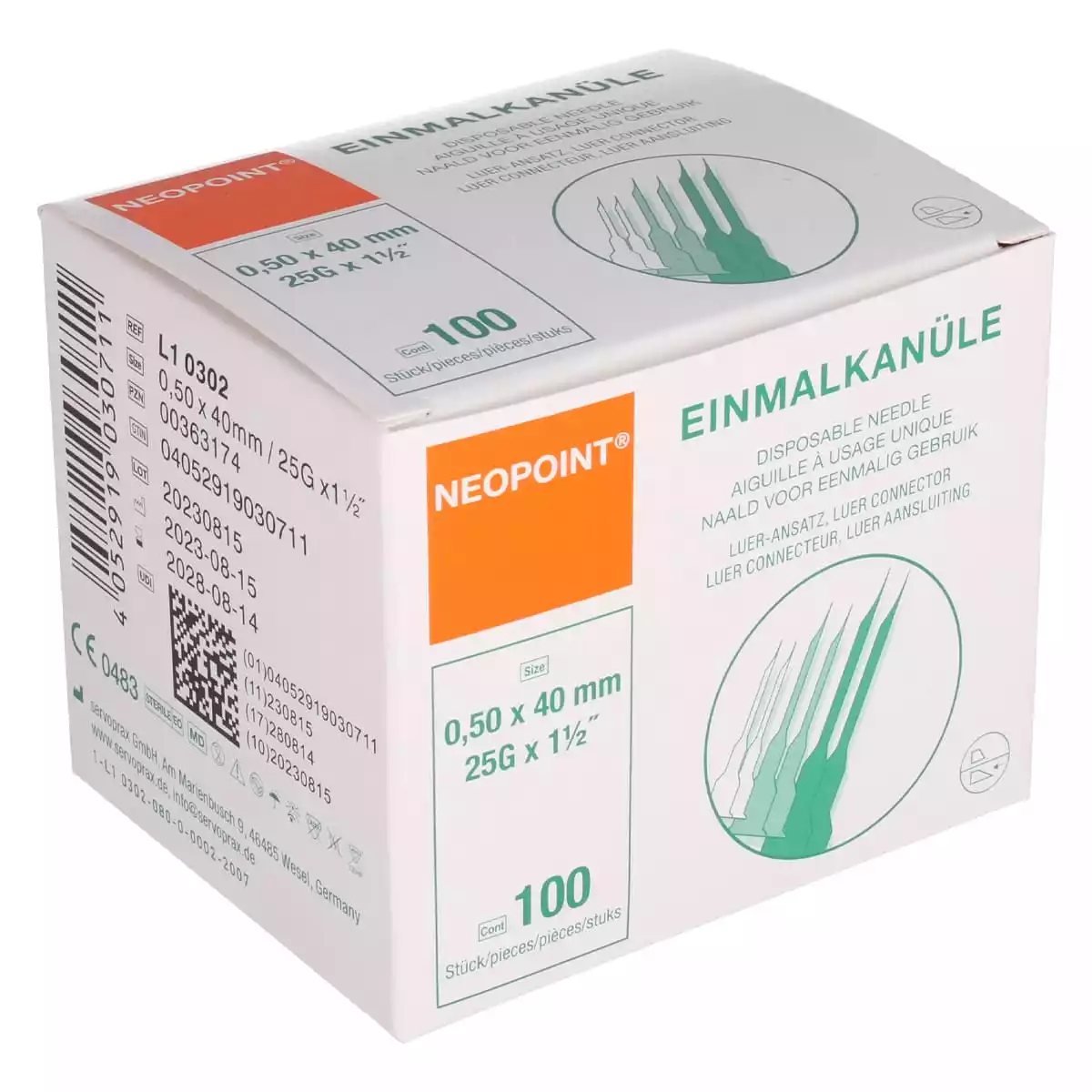  Neopoint canule speciale maat