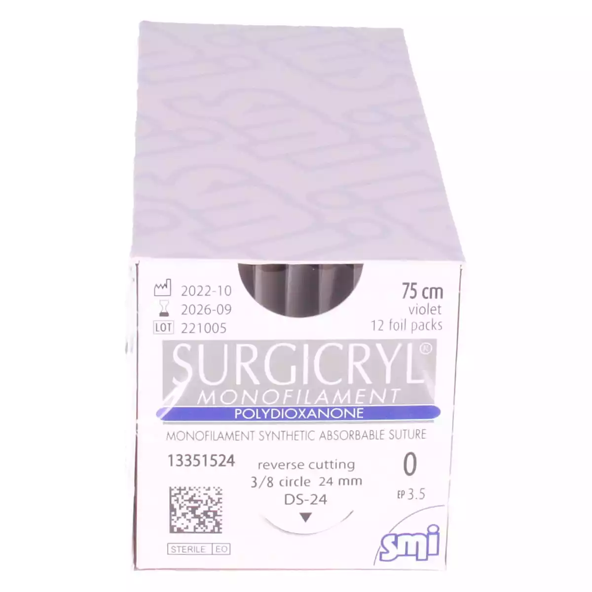  Surgicryl monofilament hechtmateriaal