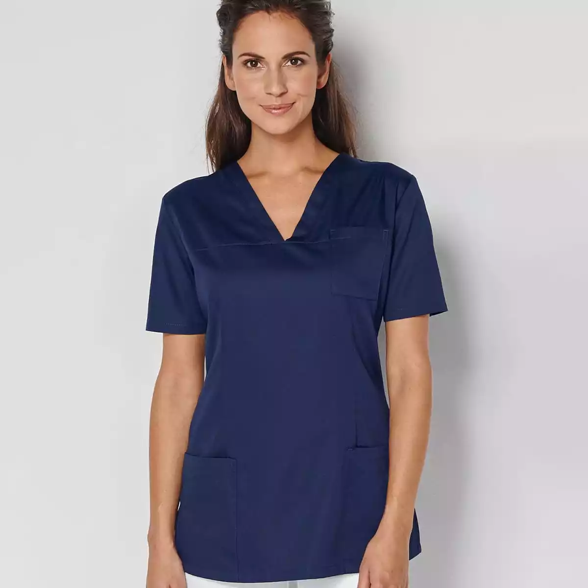  Slip-on tuniek Roma met V-hals voor dames