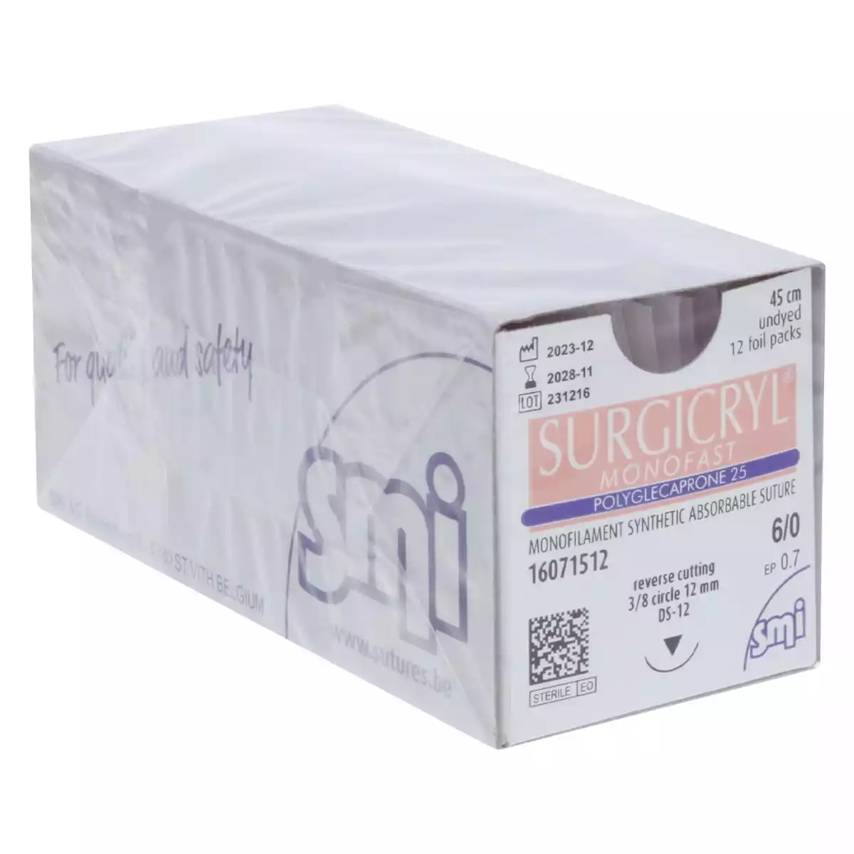 Surgicryl Monofast hechtmateriaal Surgicryl Monofast hechtmateriaal