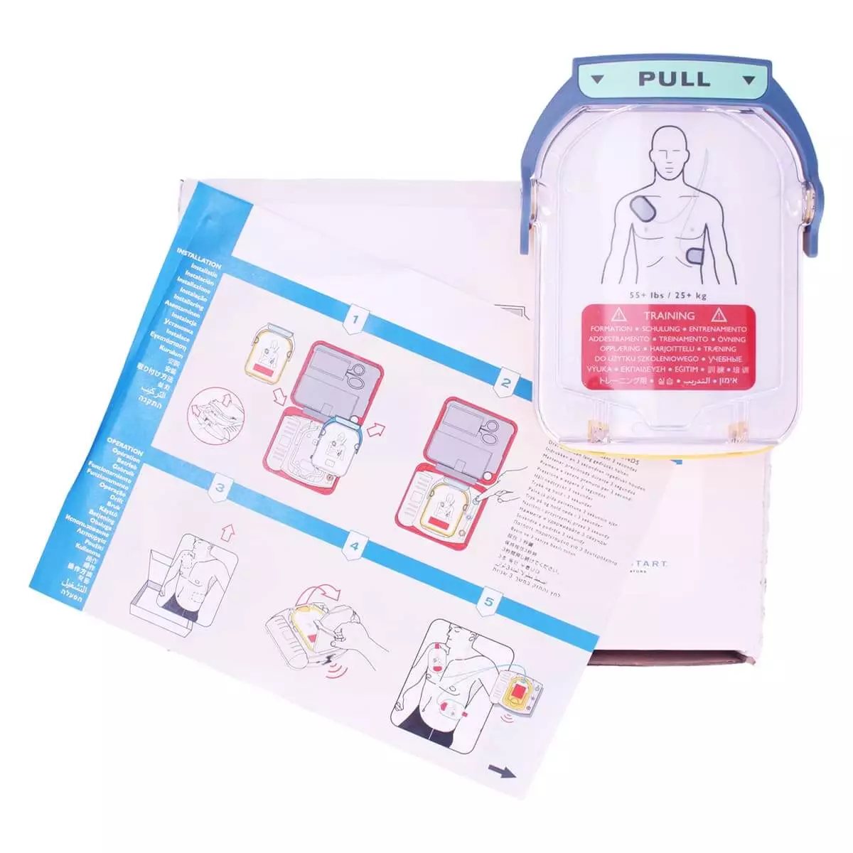  Training elektrode cassette HeartStart HS1
