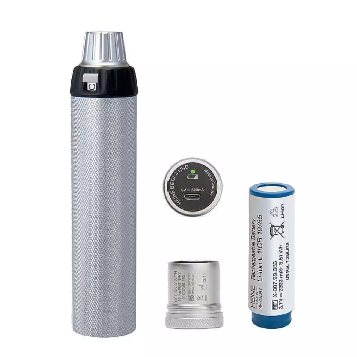  HEINE BETA 200 LED Oftalmoscoop in een set