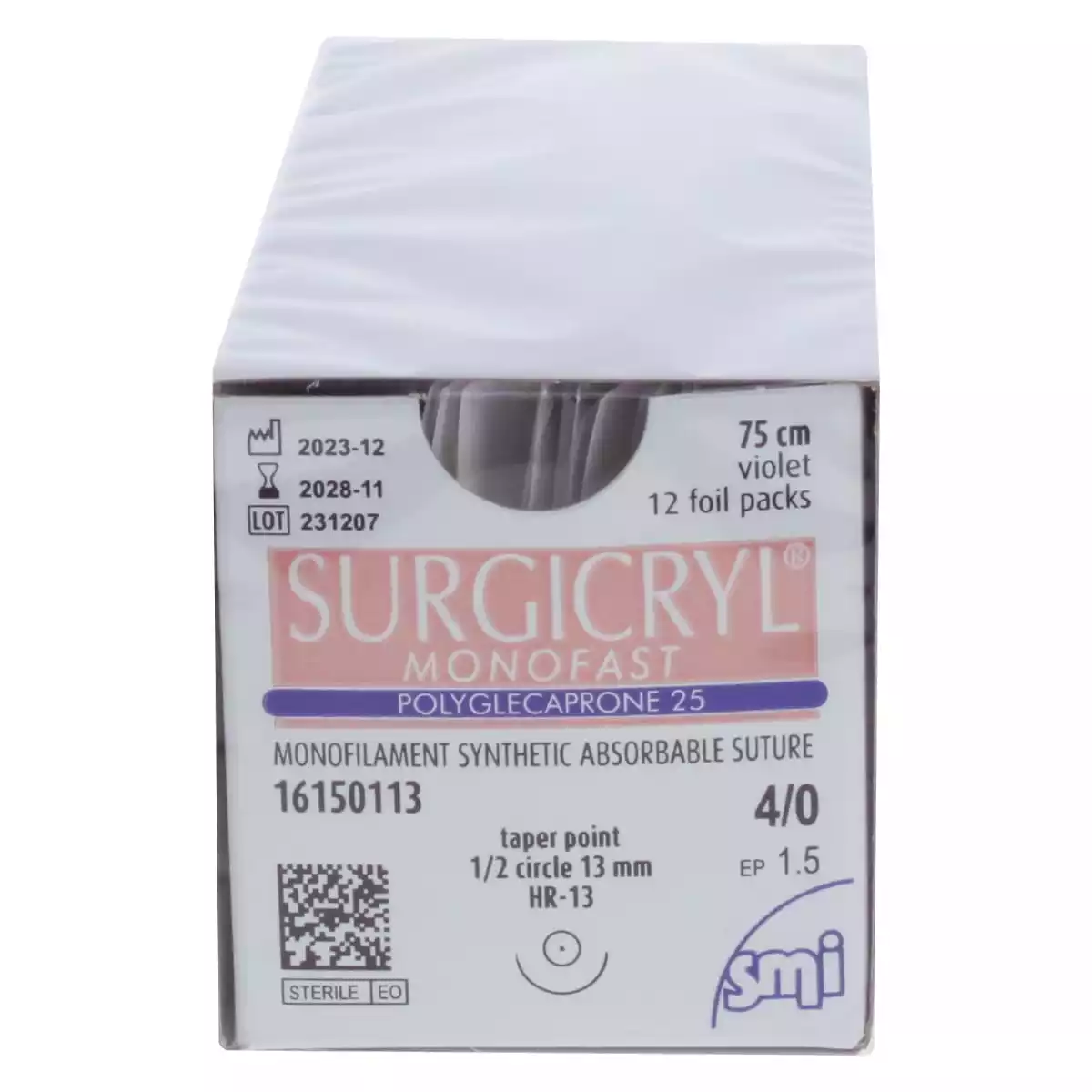 Fil de suture Surgicryl Monofast Fil de suture Surgicryl Monofast