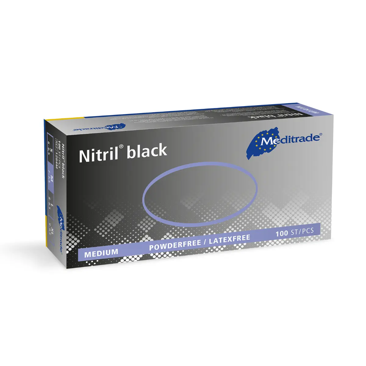  Gants Nitril Black