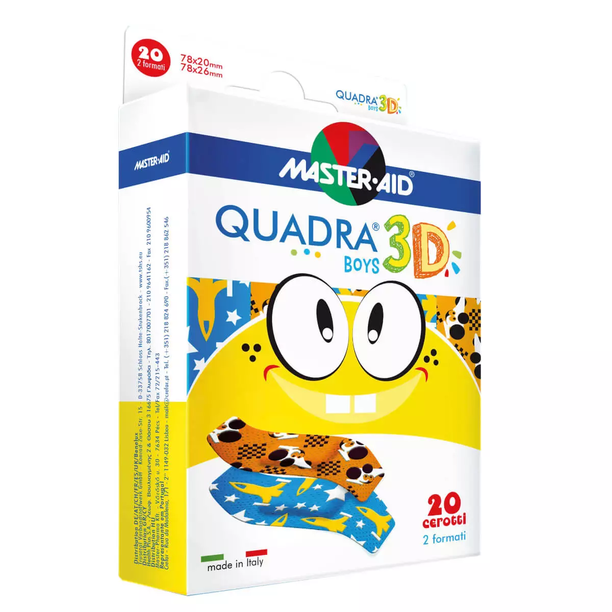  Pansement pour enfants Quadra 3D