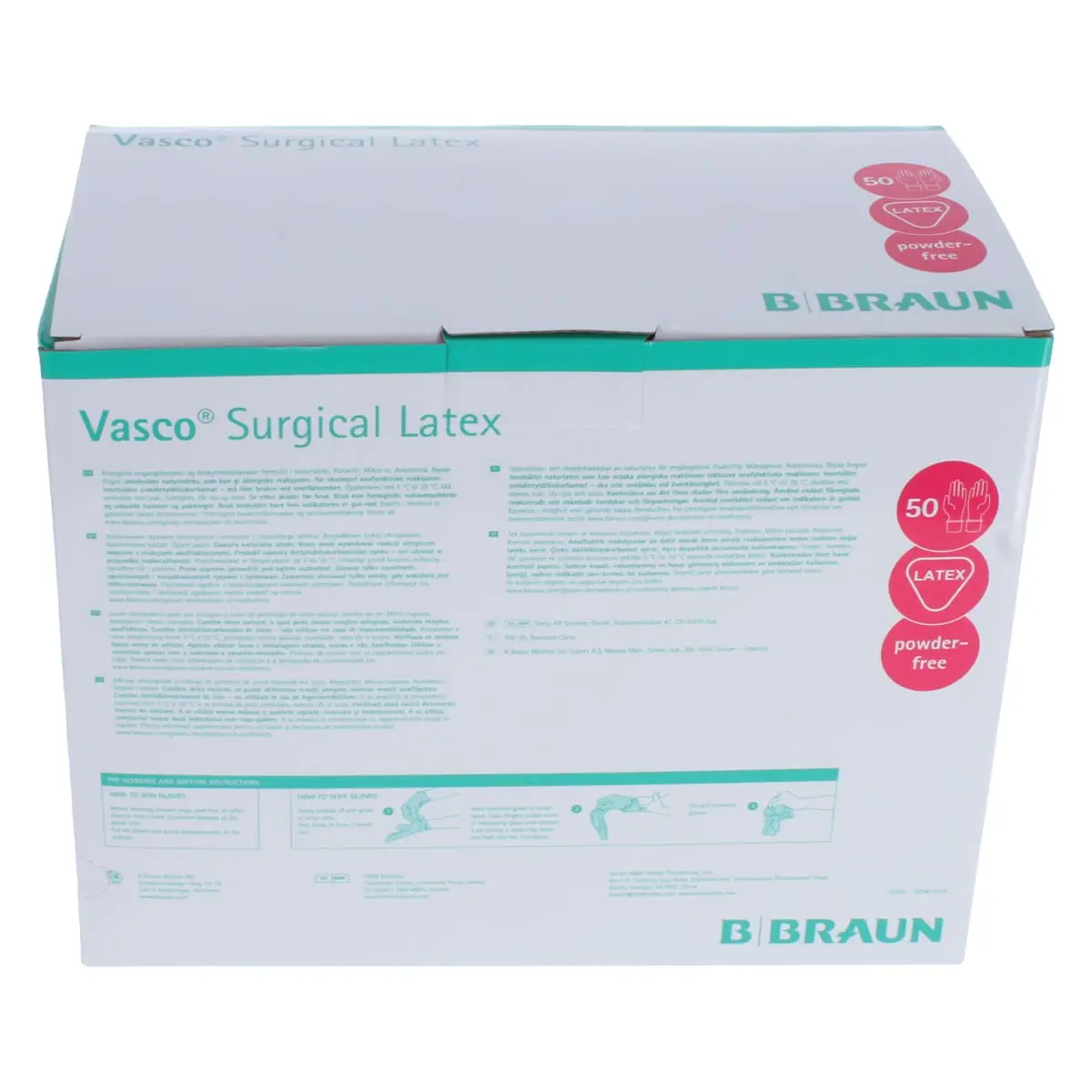 Vasco Surgical latex OK-handschoenen Vasco Surgical latex OK-handschoenen