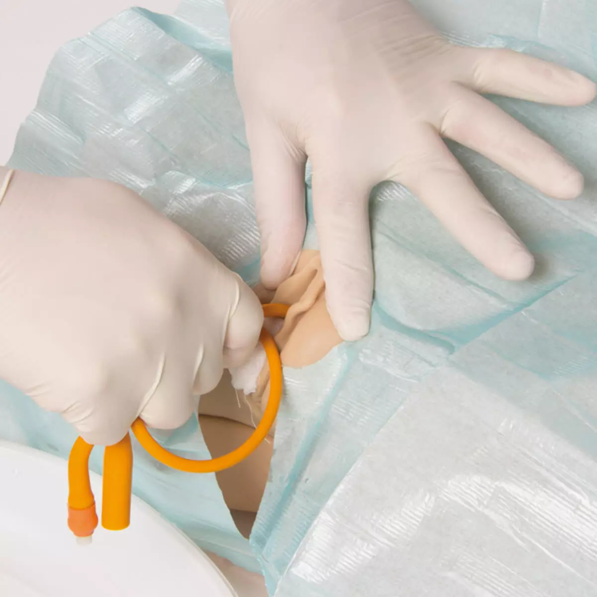  Katheterisatiemodel met genitale inserts