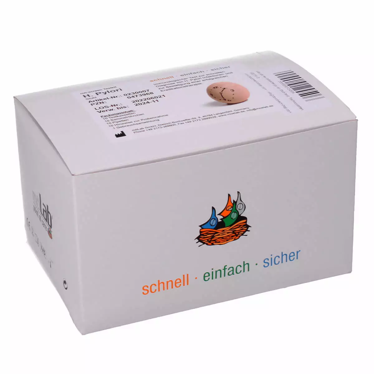  mö-screen Helicobacter pylori ontlastingstest