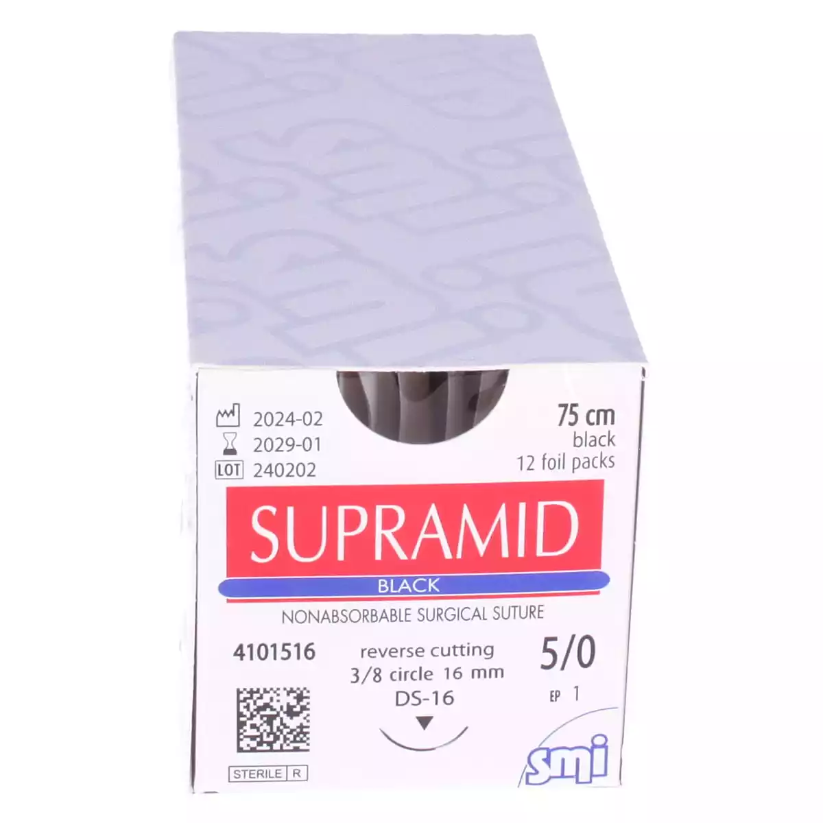 Matériel de suture Supramid Black Matériel de suture Supramid Black