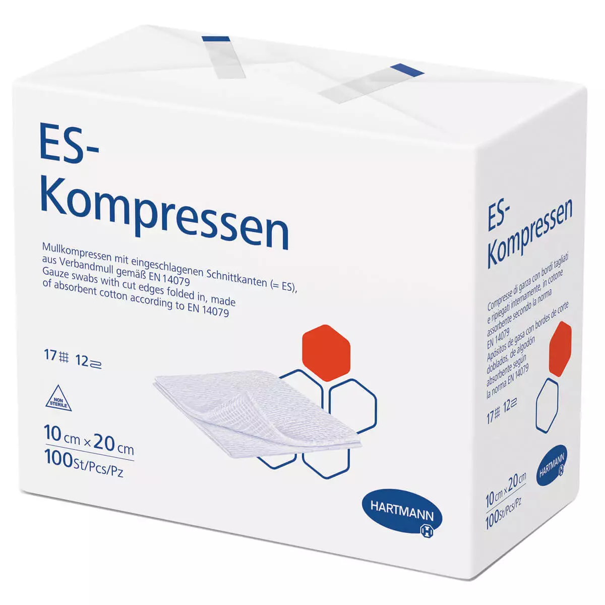 ES kompressen niet-steriel ES kompressen niet-steriel